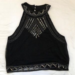 Forever 21 Beaded Tank Top